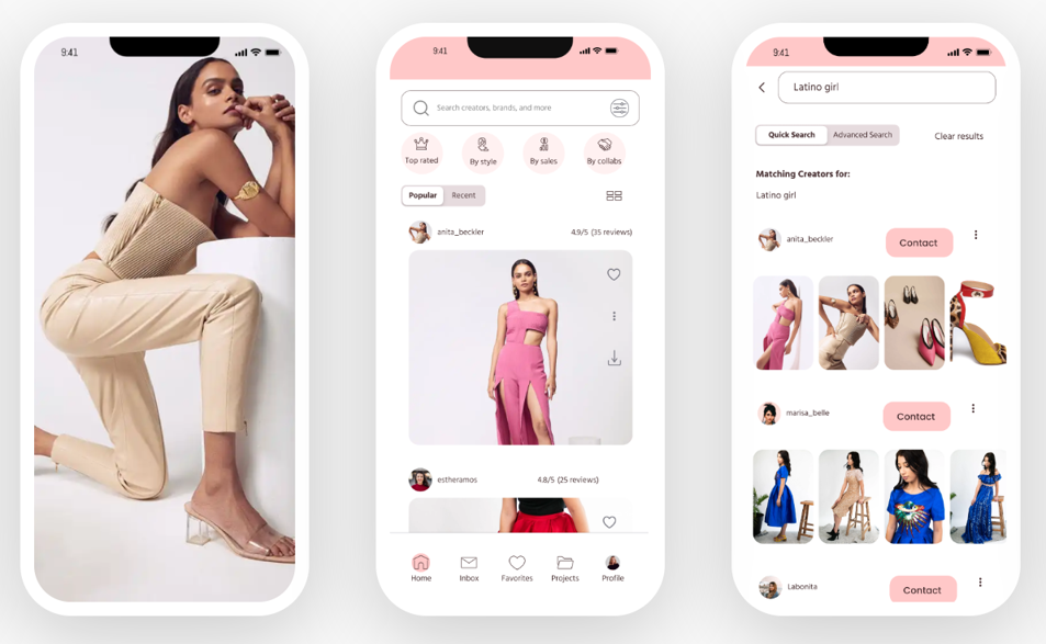 Impactfluence mobile app